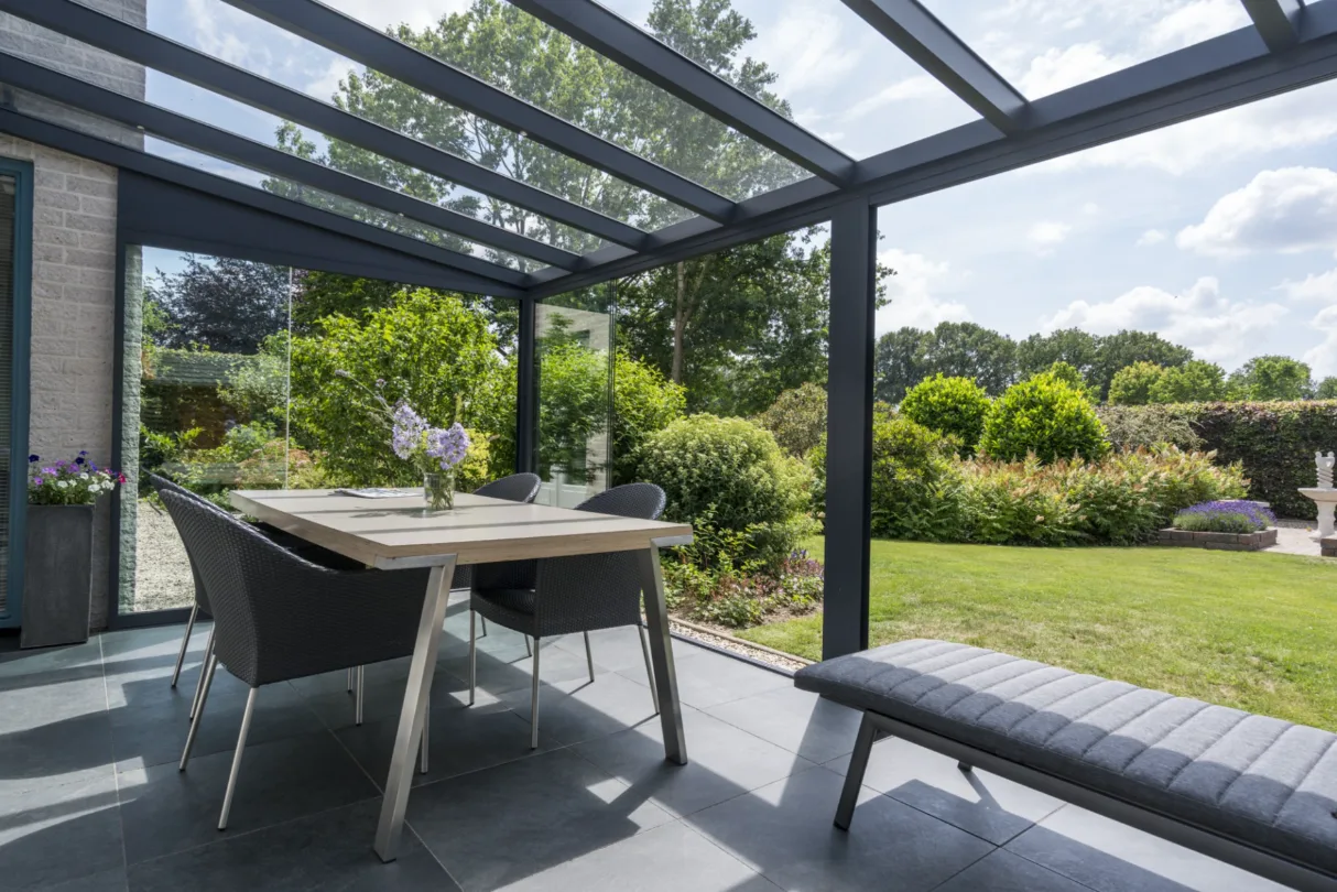 Pergola Pigato – pohled z boku